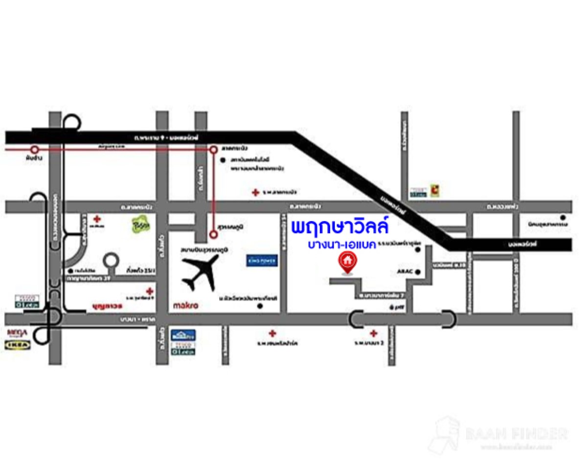 *****ทาวน์เฮ้าส์มือสองย่านสมุทรปราการ ม.พฤกษาวิลล์ บางนา-เอแบค บนเนื้อที่ 16.1 ตร.ว. ฟังก์ชัน 2 ห้องนอน 2 ห้องน้ำ 1 ที่จอดรถ วิวหน้าบ้านเป็นสวน บนทำเลเดินทางสะดวก เชื่อมต่อถนนบางนา-ตราด เข้าเมืองสะดวก ใกล้จุดขึ้นลงทางด่วน "บางนา" และ "เซ็นทรัลบางนา"